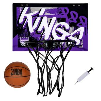 NBA Sacramento Kings Over The Door Mini Basketball Hoop