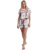 Marvel Avengers Guardians of the Galaxy Women's Pajama Shirt and Shorts Sleep Set Adult - image 3 of 4