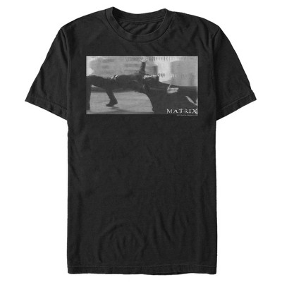 Men's The Matrix Bullet Dodge T-shirt - Black - X Large : Target