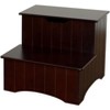 Kings Brand Furniture Joshua Wooden Stool for Adults and Kids with Storage for Bedroom, Kitchen Bathroom, Steps for High Beds - 4 of 4