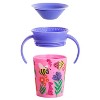 Munchkin Miracle 360 Wildlove Sippy Cup - Bee/Lemur - 2pk/6oz Each - 4 of 4