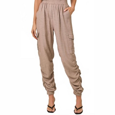 Women's Rouched Jogger Pants - mystree