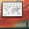 Seiko 23" World's View Wall Clock - 3 of 4