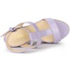 Allegra K Women's Espadrille Strappy Platform Wedges Sandals - 4 of 4