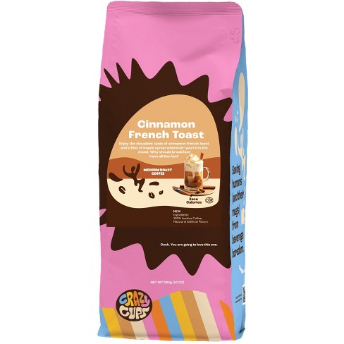 Crazy Cups Cinnamon French Toast Flavored Ground Coffee - image 1 of 2