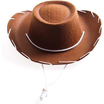 Hayes Children's Brown Felt Cowboy Hat