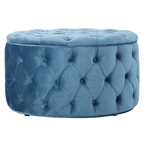 Target store velvet ottoman