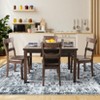 9x12 Vintage Rug Non Slip ¨C Thin Washable Oriental Carpet for Living Room, Bedroom, Office - 3 of 4