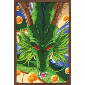 Trends International Dragon Ball Z: Cell Saga - Shenron Framed Wall Poster Prints - 1 of 4