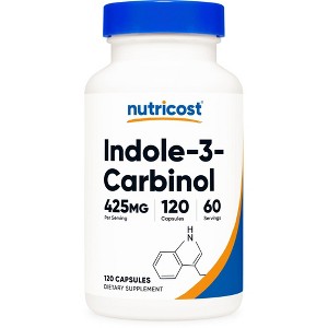Nutricost Indole-3-Carbinol Supplement (425mg) 120 Capsules - 60 Servings - 1 of 4