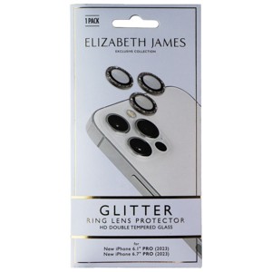 Elizabeth James Ring Lens Protector for iPhone 15 Pro/15 Pro Max - Glitter - 1 of 2
