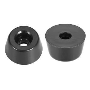 Unique Bargains Rubber Non-Slip Furniture Protectors with Stainless Steel Washer and Screws 20 Pcs - 1 of 4