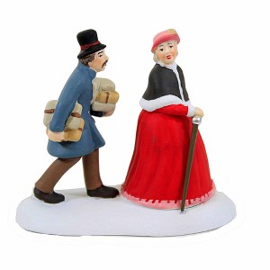 Department 56 Villages 2.5 Inch Last Minute Holiday Shopping Dickens' Village Presents Packages Village Figurines - 1 of 3