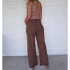 Women's Wide Leg Corduroy Pants - MIOU MUSE - 2 of 3