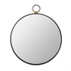 CAVINAS Round Wall Mirrors with Metal Frame,Accent Mirror with Small Gold Ring,Decorative Mirror for Living Room,Entryway,Office - 4 of 4