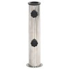 vidaXL Parasol Base for Ã˜1.5"/1.9" Pole Silver Stainless Steel - 2 of 4