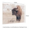 Trademark Fine Art Nathan Larson Bison Call Wood Slat Art - 3 of 4