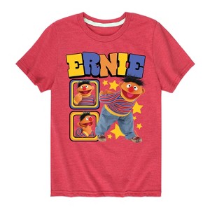 Boys' - Sesame Street - Ernie Photoreal Short Sleeve Graphic T-Shirt - 1 of 4