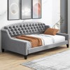 YONWAY  Daybed, Modern Luxury Tufted Button Daybed Stable and durable bed frame, Easy to assemble, For Adults Or Teenagers - 3 of 4