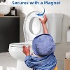 Round Toilet Seat With Toddler Seat, Quick-Release Structure Toilet Seat, Quick-Attach Hardware & Full Flat With Grip-Tight Bumpers - 4 of 4