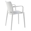 Omax Decor,Cleo Arm Resin Patio Dining Chair - (Set of 2) - 3 of 4