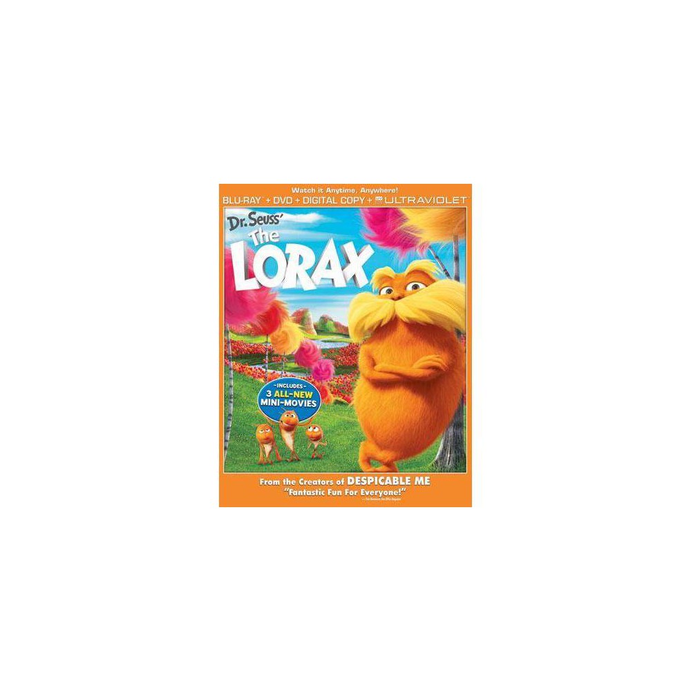UPC 025192126468 product image for Dr. Seuss' The Lorax (2 Discs) (Blu-ray/DVD) (W) | upcitemdb.com