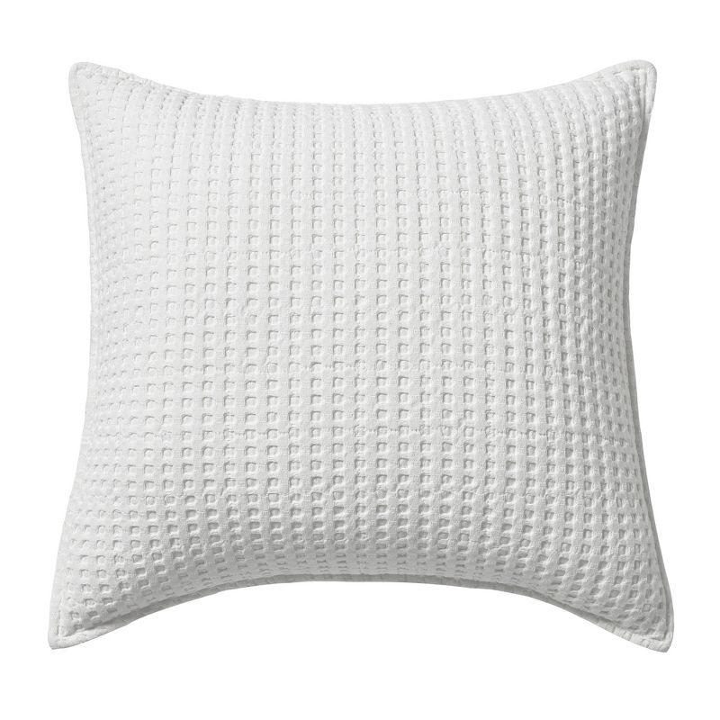 Mills Waffle Square Decorative Pillow - Levtex Home, 1 of 9
