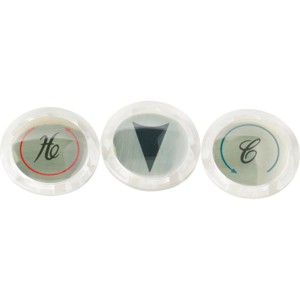 Home Impressions  Acrylic Faucet Index Replacement Handle Button A663008CP-JPF1 - 1 of 2