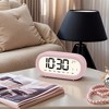 REGALWOVEN Battery Powered Loud Alarm Clock for Heavy Sleepers  5.9"L x 1.77"W x 2.75"H 1 Pc - 2 of 4