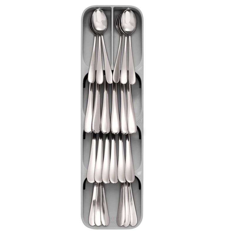 Joseph Joseph DrawerStore Compact Cutlery organizer- Gray, 4 of 10