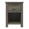 GDFStudio Walpole Modern 24" Nightstand with Drawer - 4 of 4