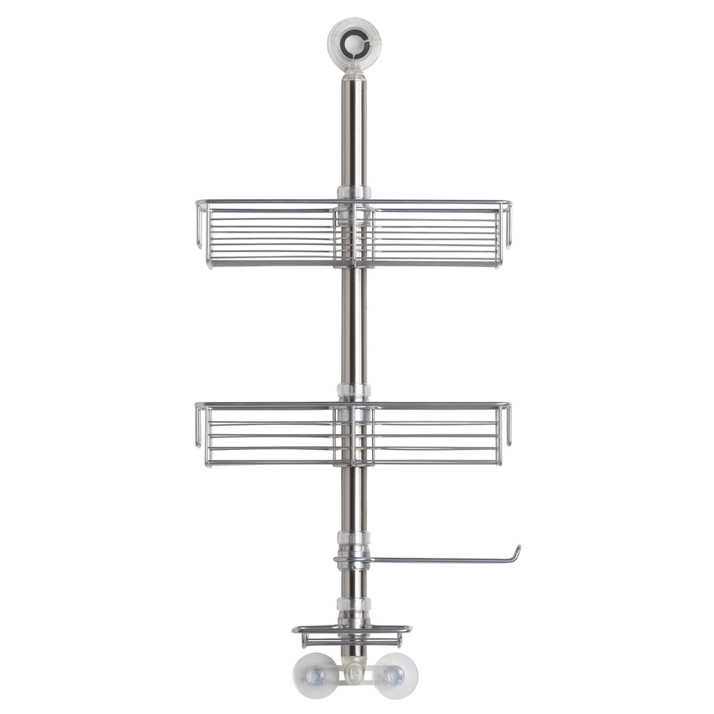 Photos - Other sanitary accessories iDESIGN Forma Shower Caddy Station Brushed Stainless Steel