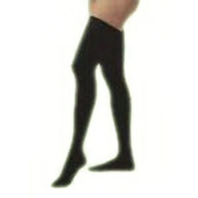 JOBST Women's Opaque Thigh-High Compression Stockings - Moderate (15-20 mmHg) - Medium - Closed Toe - Beige