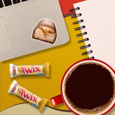 Twix Fun Size Caramel Chocolate Cookie Bar Candy - 10.83oz