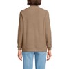 Lands' End Women's Waffle Knit Button Placket Top - 2 of 3