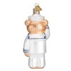 Old World Christmas Glass Blown Tree Ornament For Christmas Tree, Navy Bear - 3 of 4