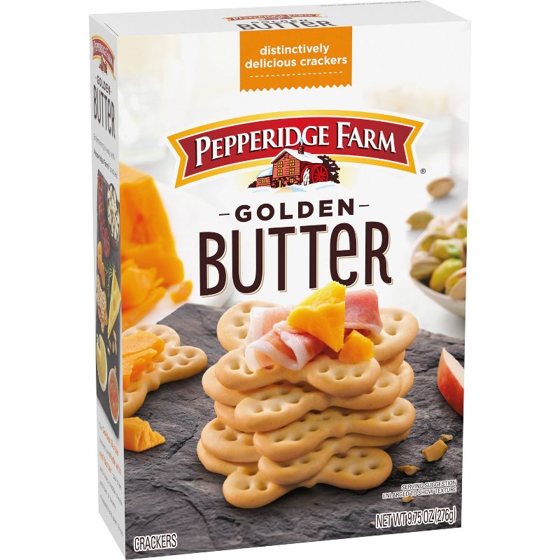 Pepperidge Farm Golden Butter Crackers, 9.75oz Box, 3 of 5