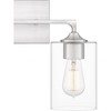 Quoizel Lighting Prescott 2 - Light Vanity in  Brushed Nickel - 3 of 4
