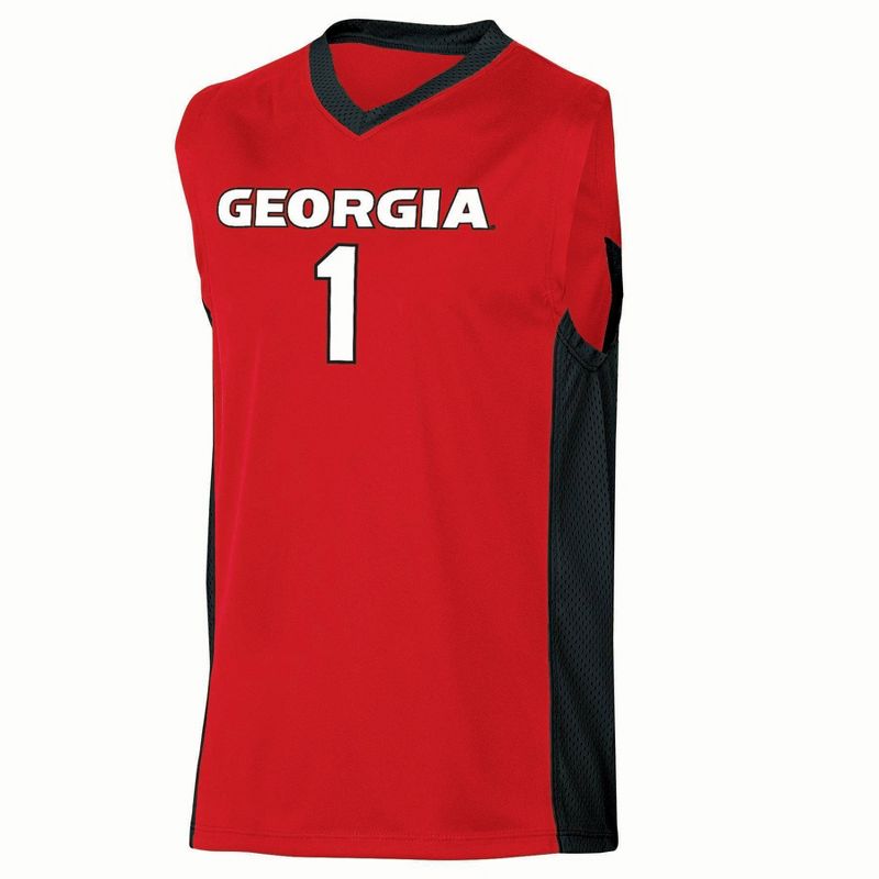 NCAA Georgia Bulldogs Boys&#39; Basketball Jersey, 1 of 4