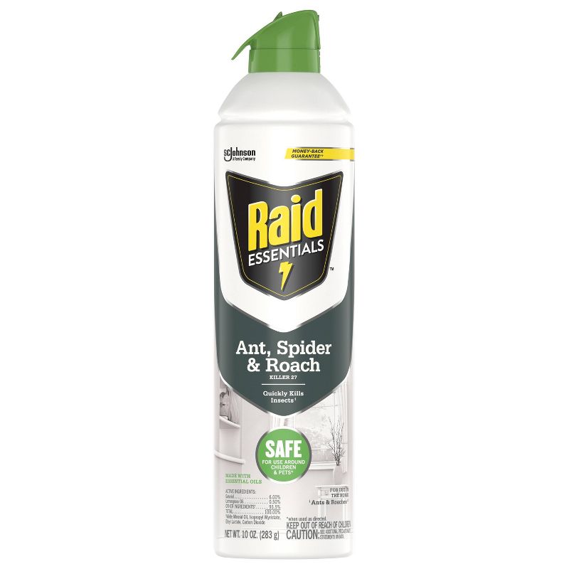 Raid Essentials Ant, Spider &#38; Roach Killer Aerosol - 10oz, 5 of 19