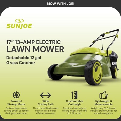 Sun Joe Push Lawn Mower - Thumbnail 4