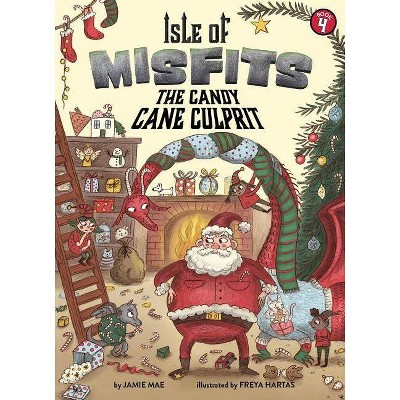 Isle of Misfits 4: The Candy Cane Culprit - by  Jamie Mae (Hardcover)