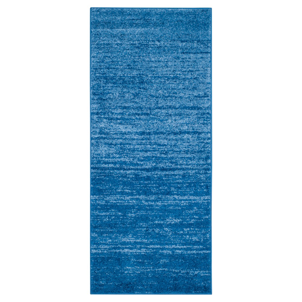 Norris Accent Rug - Light Blue/Dark Blue (2'6inx6') - Safavieh