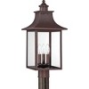 Chancellor 3-Light Outdoor Post Lantern - 4 of 4