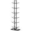 Soozier 12-Ball Sports Rack, Ball Holder Basketball Rack for Garage, Classroom or Gym, Athletic Gear Organizer - 4 of 4