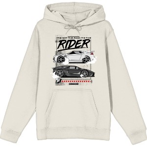 The Fast & The Furious Rider Race Cars Men's Sand Sweatshirt - 1 of 3