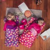 The Queen's Treasures Set of Two Pink & Purple 18 Inch Doll Sleeping Bags - 3 of 4