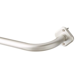 NICOLE MILLER NEW YORK Patio Country Chic Wrap Around Indoor Outdoor Dual-Mount Curtain Rod - 1 of 3