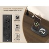 6 Rattan Drawer Dresser with USB Ports and Outlets, Chests of Drawers Storage for Bedroom, Living Room, Hallway, Bedside, Dining Room - 3 of 4
