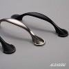attop 10 Pack Oil Rubbed Bronze Metal Drawer Pulls, 3 Inch(76mm) Hole Centers Arch Curved Cabinet Handles Pulls Kitchen Hardware for Cabinets - 3 of 4